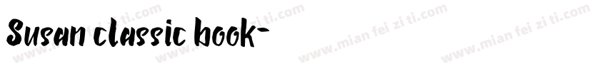 Susan classic book字体转换